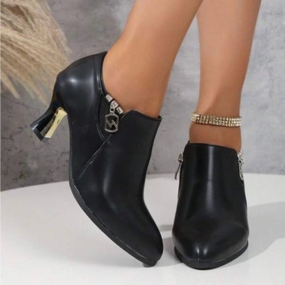 Black Ankle Boots sz 42
